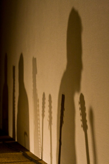 Johan Hedin och Esbj&ouml;rn Hazelius skuggor